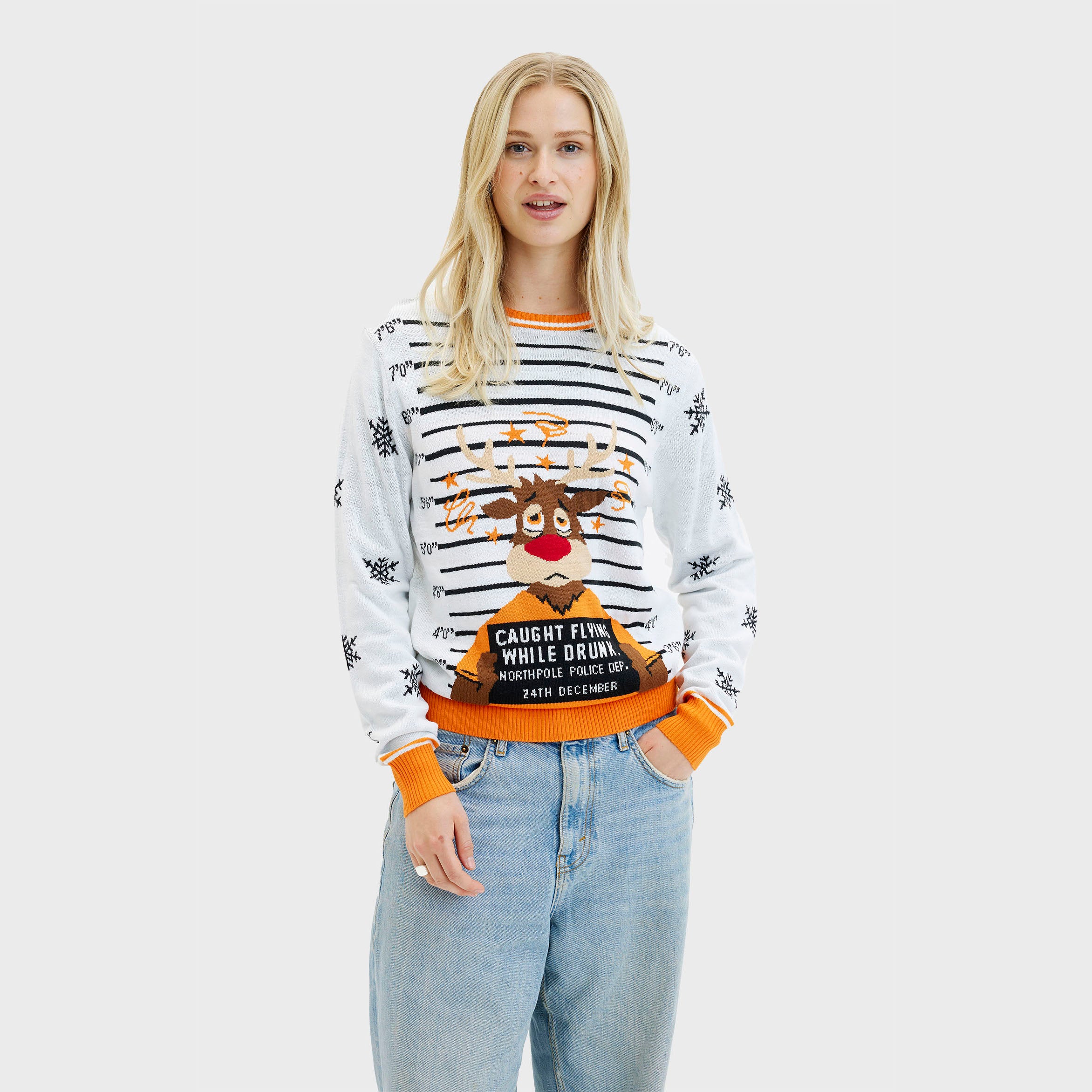 Criminal Rudolph Christmas Sweater β Women